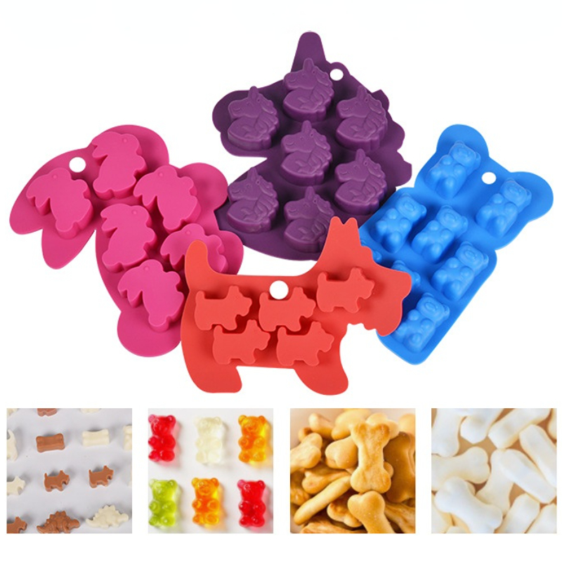 動物のクマの猫の形をしたシリコンベーキングモールド,動物の形 - Candle Making Kits のレビューと価格