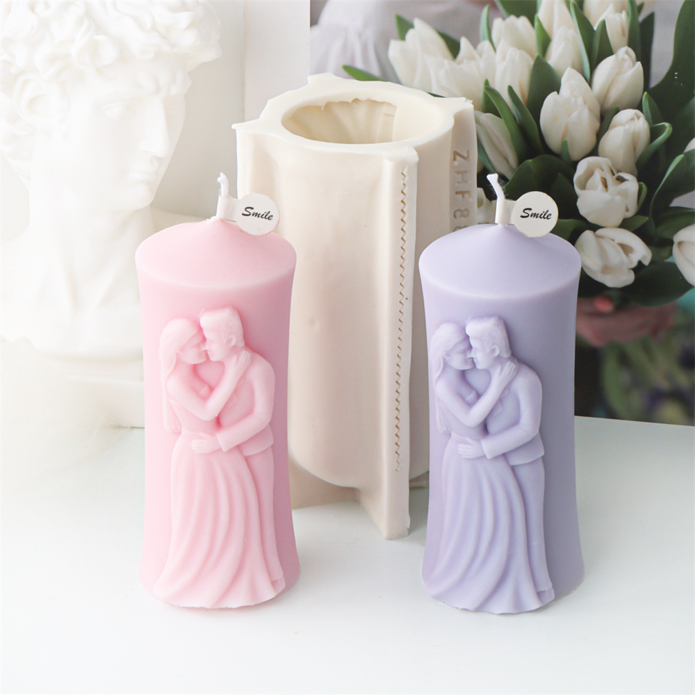 男性と女性のためのシリコンキャンドルモールド,レジンプラスタ - Candle Making Kits のレビューと価格