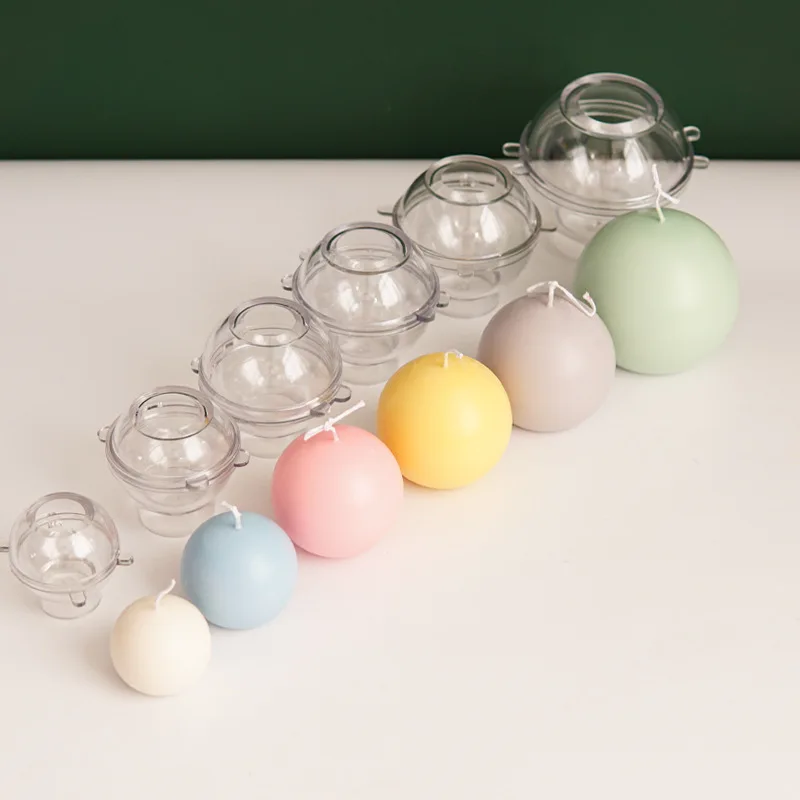 5-8 センチメートル球状キャンドルプラスチック金型家の装飾 - Candle Making Kits のレビューと価格
